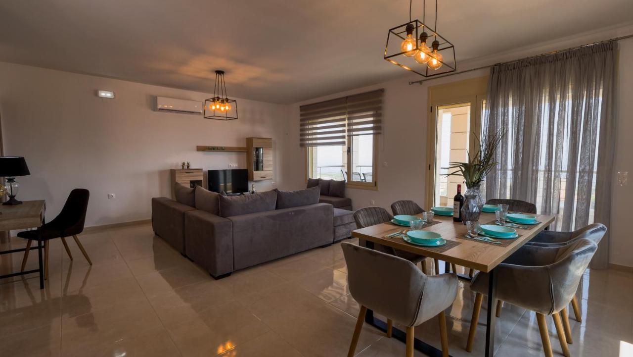 Azur Horizon Oceanview House Apartment Kokkini Hani Exterior photo