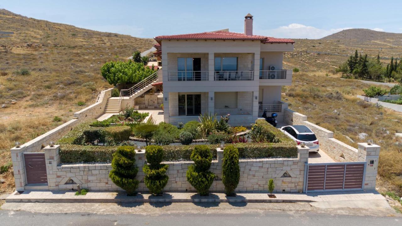 Azur Horizon Oceanview House Apartment Kokkini Hani Exterior photo